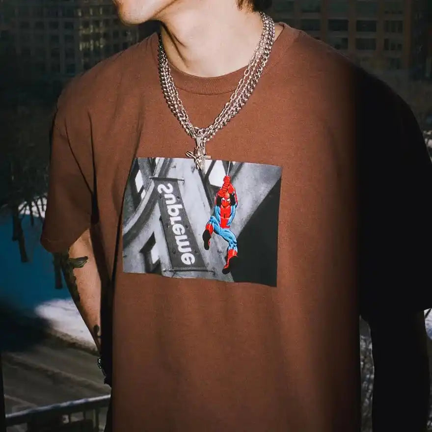 Supreme Spider-Man t shirt