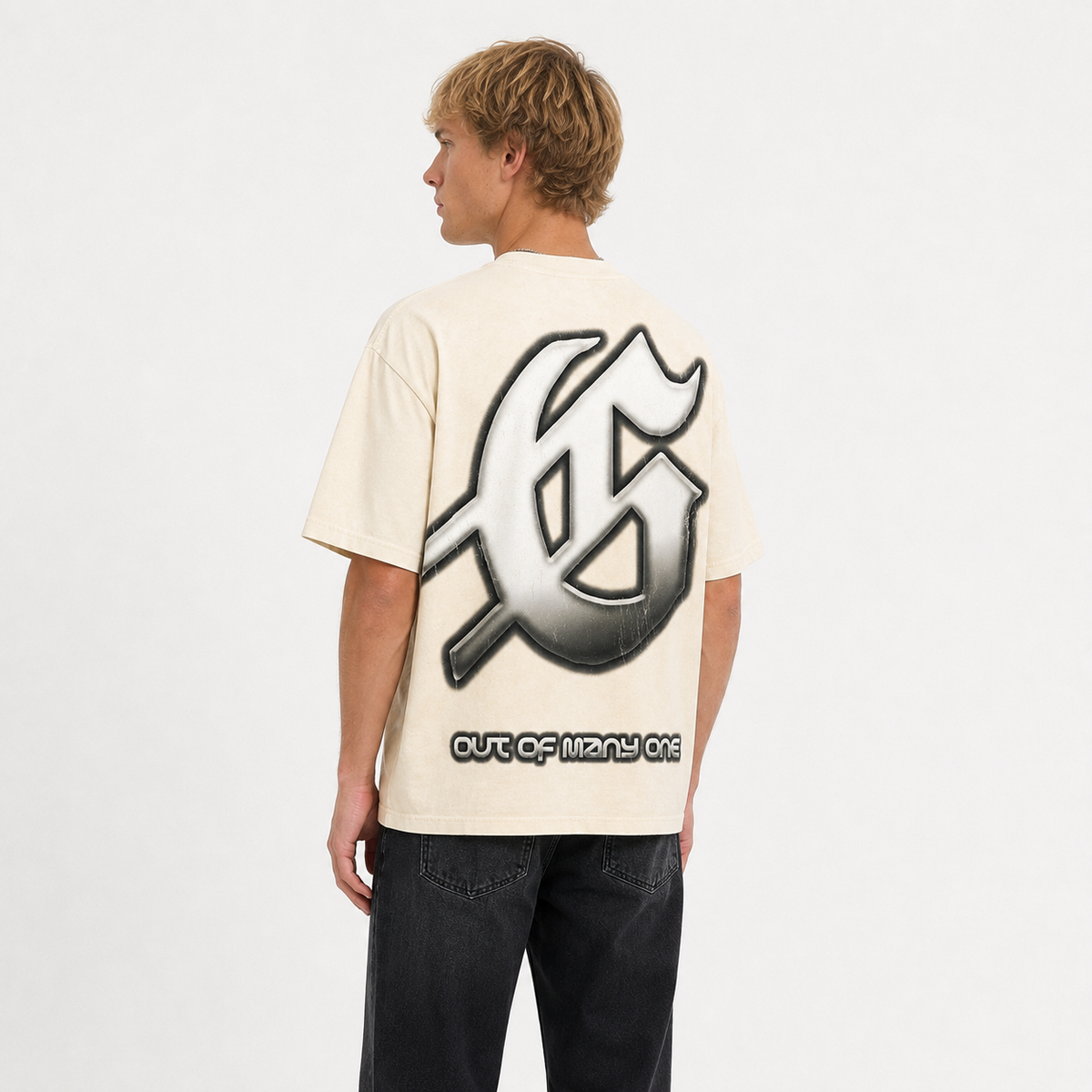 Godspeed Sunken Liberty 2 T-Shirt Bone