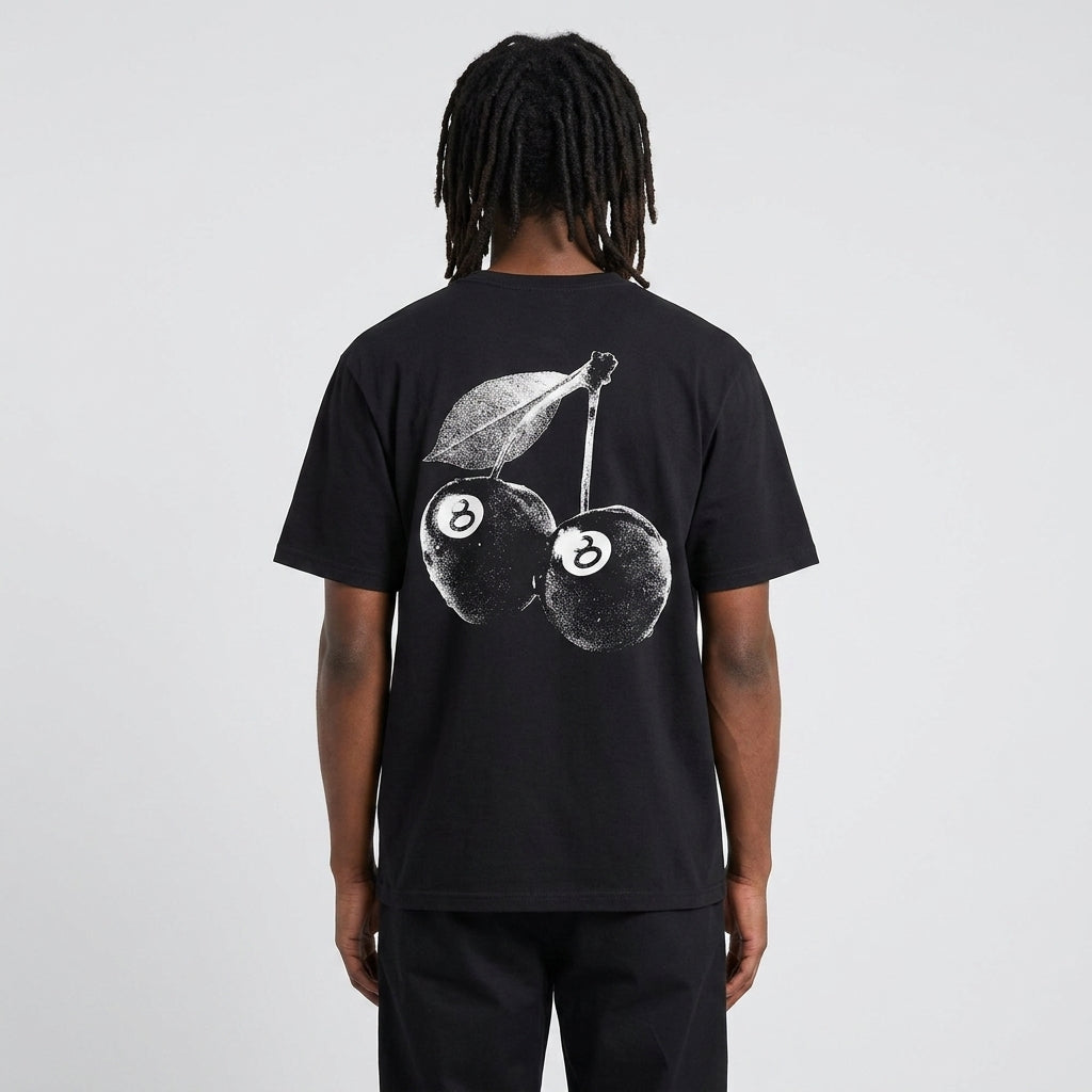 Stussy Cherries T-Shirt Black