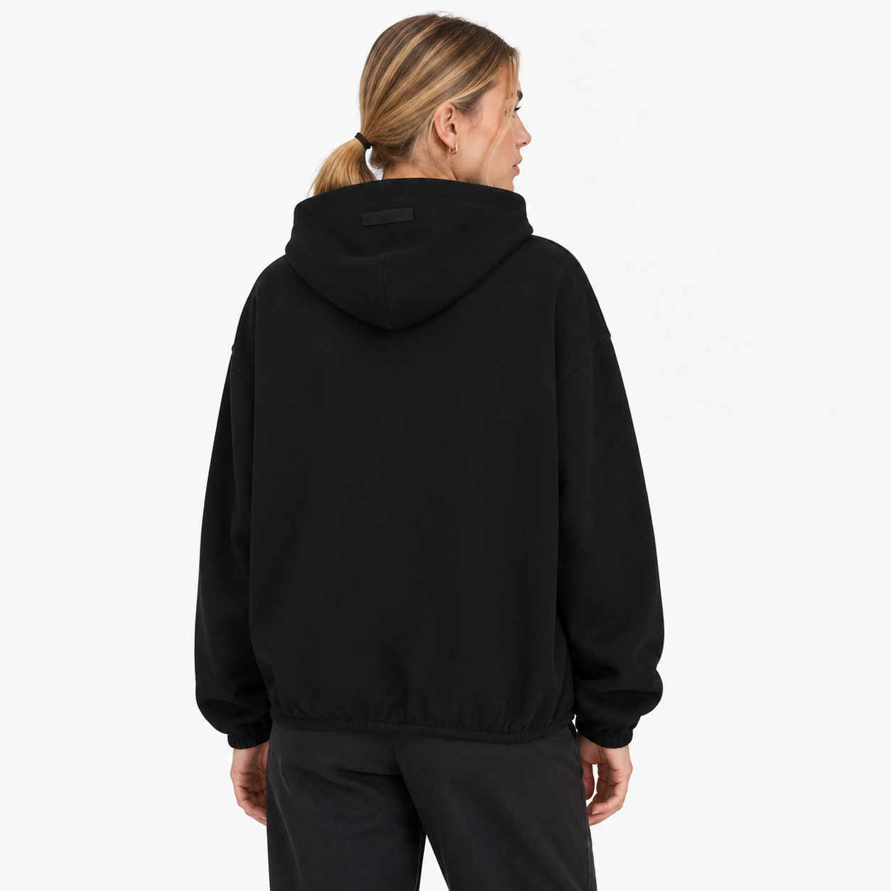 Fear of God Essentials NBA Hoodie Black