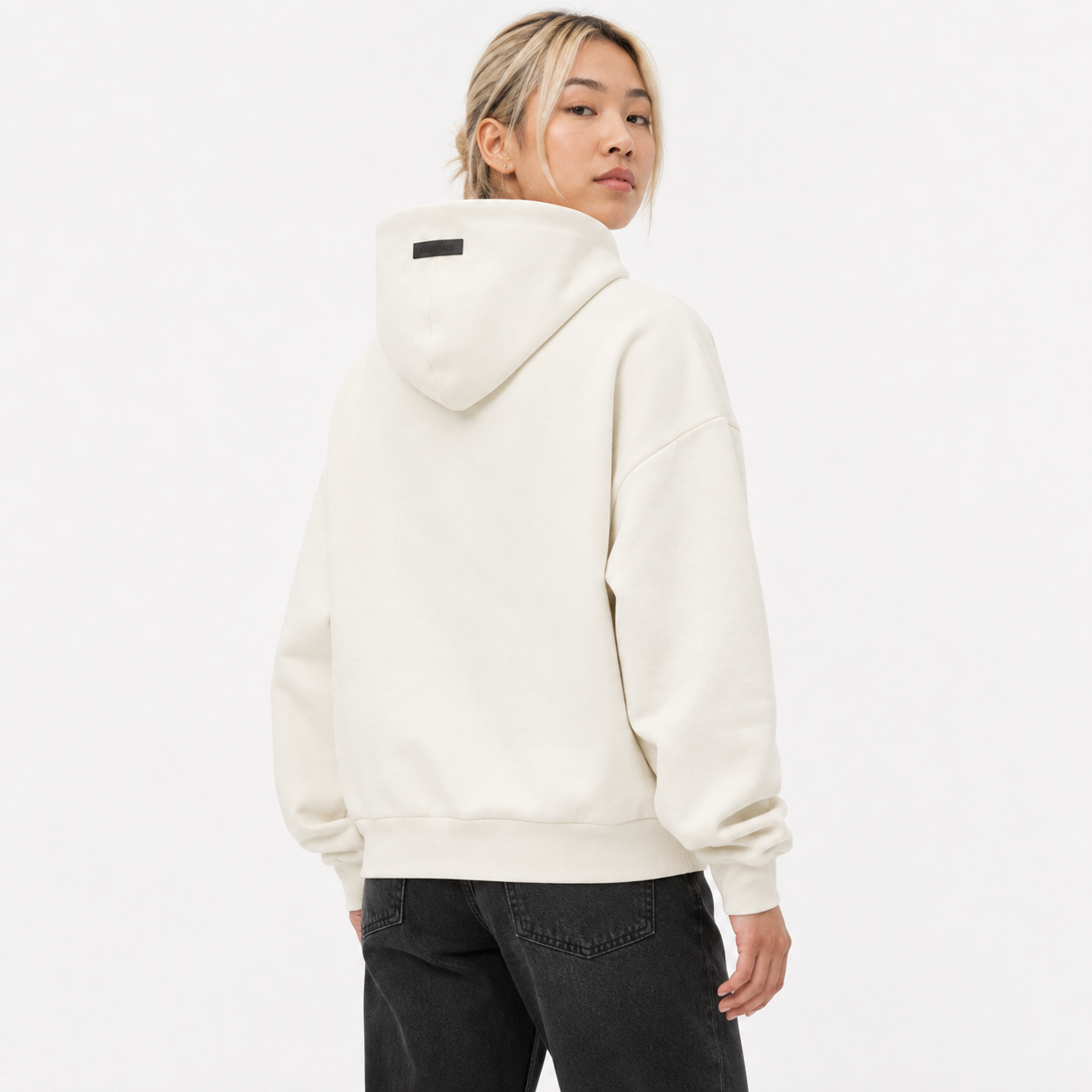 Fear of God Essentials Hoodie Cloud Dancer