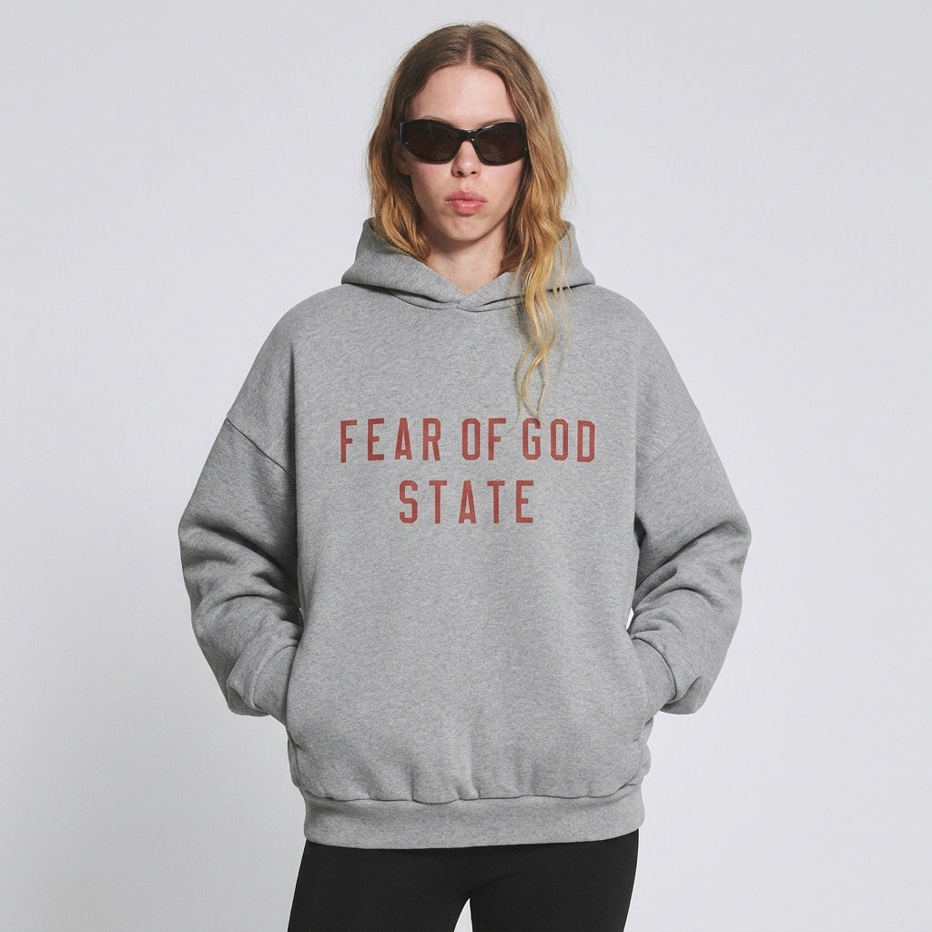 Fear of God Essentials Fleece II Hoodie Dark Heather