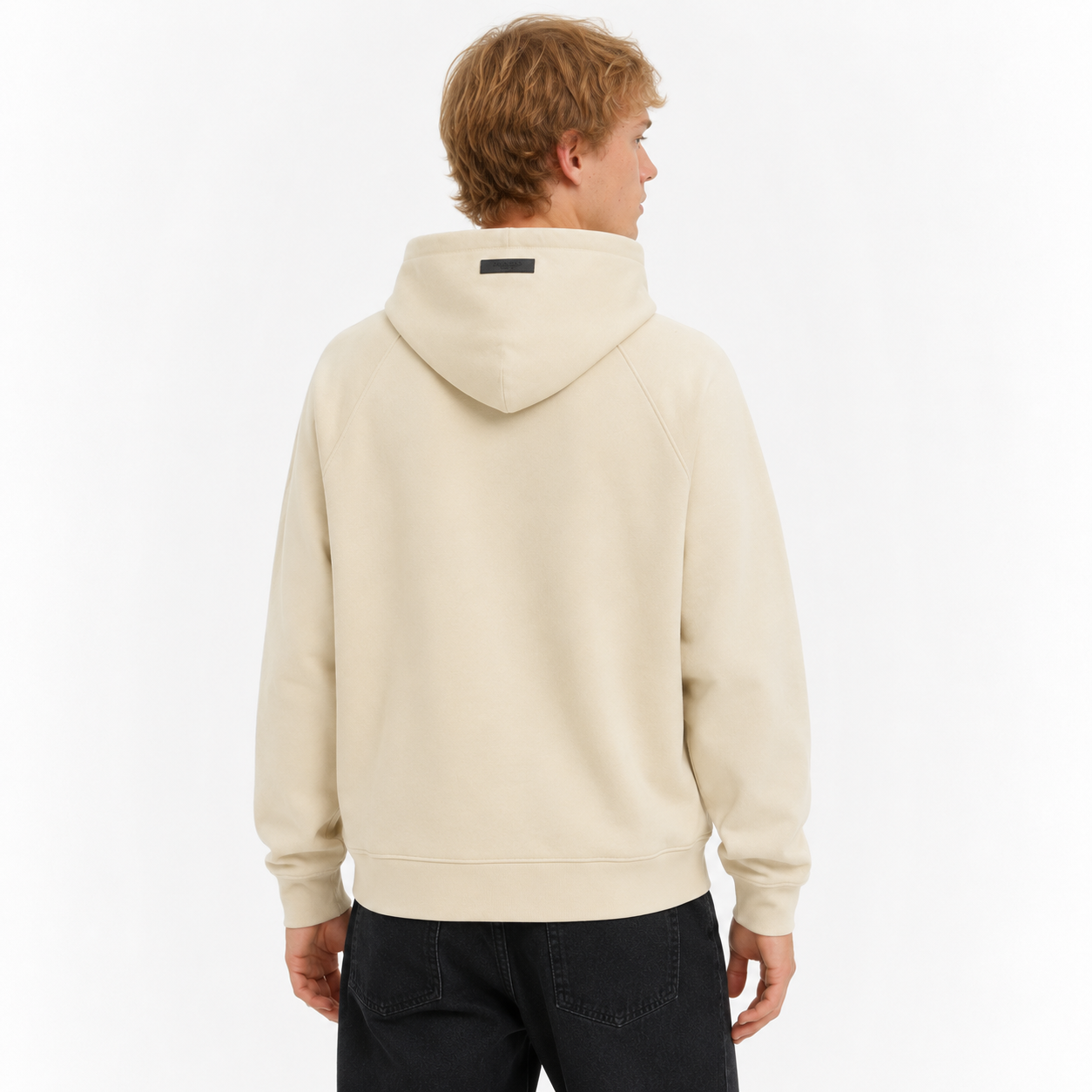 Fear of God Essentials Hoodie Eggshell