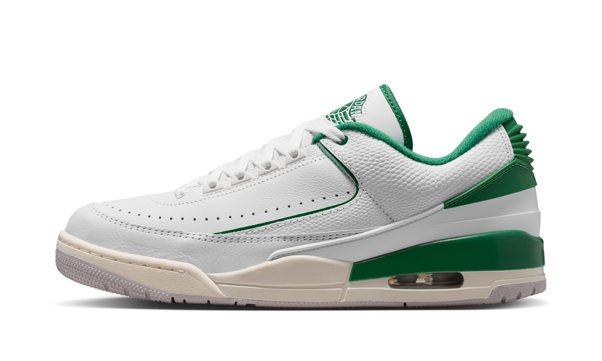 Air Jordan 2/3 White Pine Green