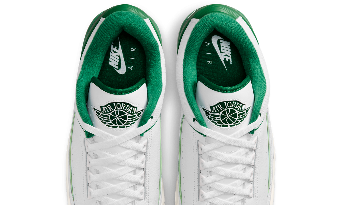 Air Jordan 2/3 White Pine Green
