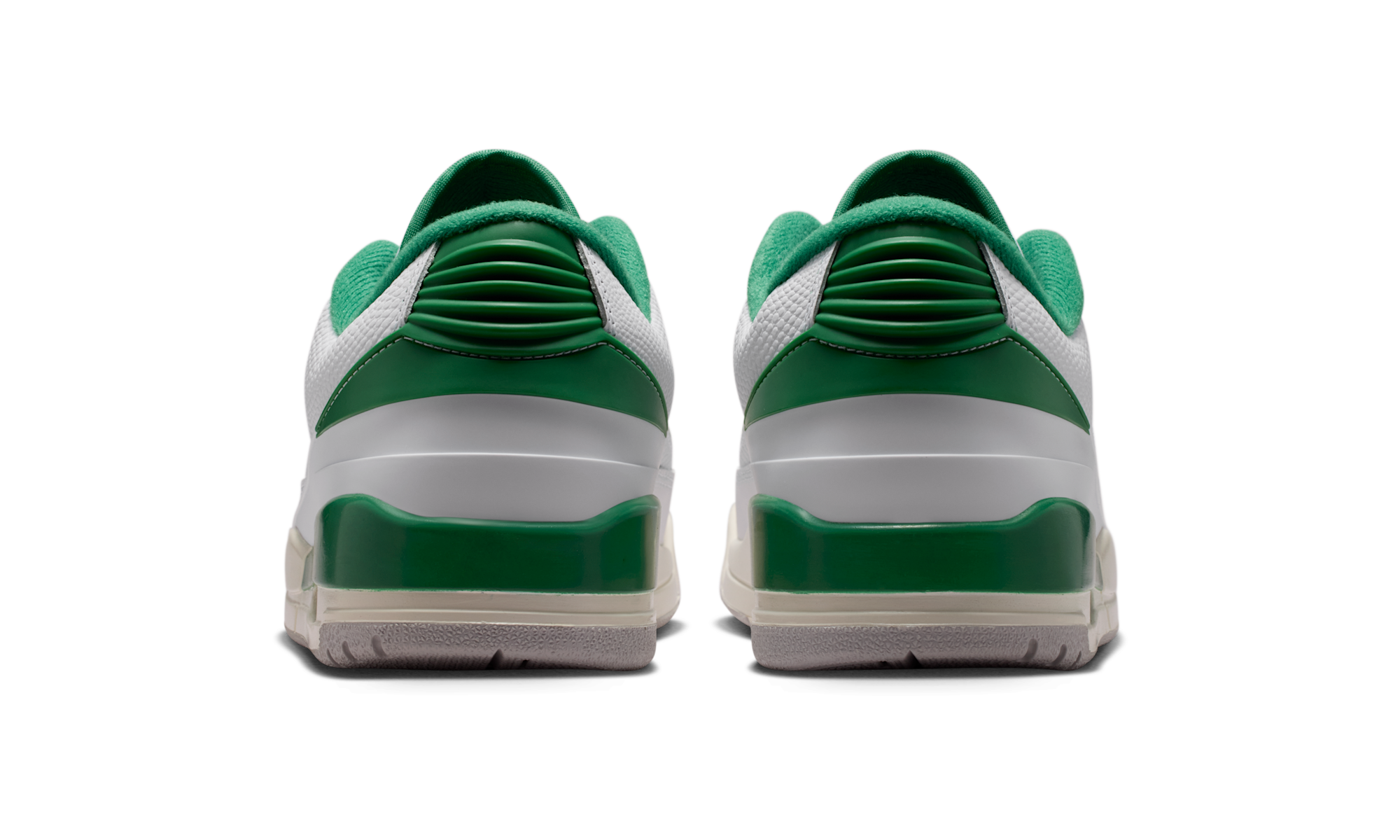 Air Jordan 2/3 White Pine Green