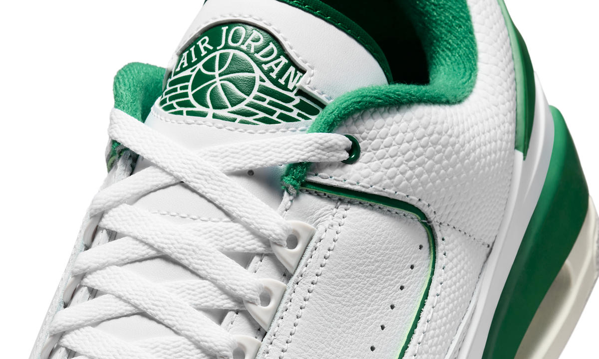 Air Jordan 2/3 White Pine Green