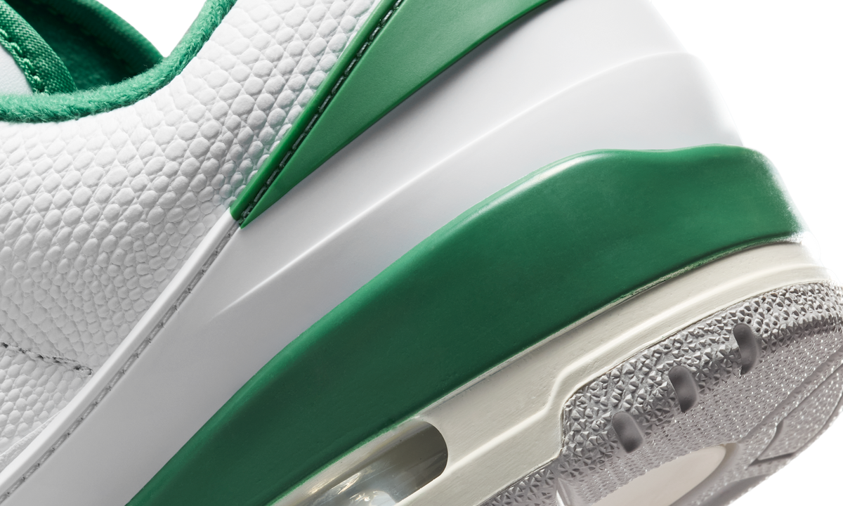 Air Jordan 2/3 White Pine Green