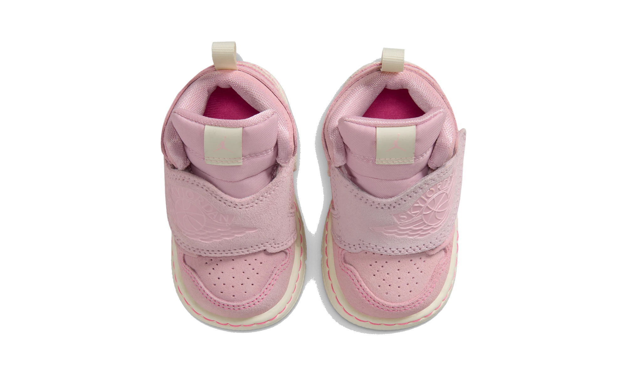 Sky Air Jordan 1 Baby and Toddler Shoe Iced Carmine/Pink Foam/Coconut Milk/Anthracite