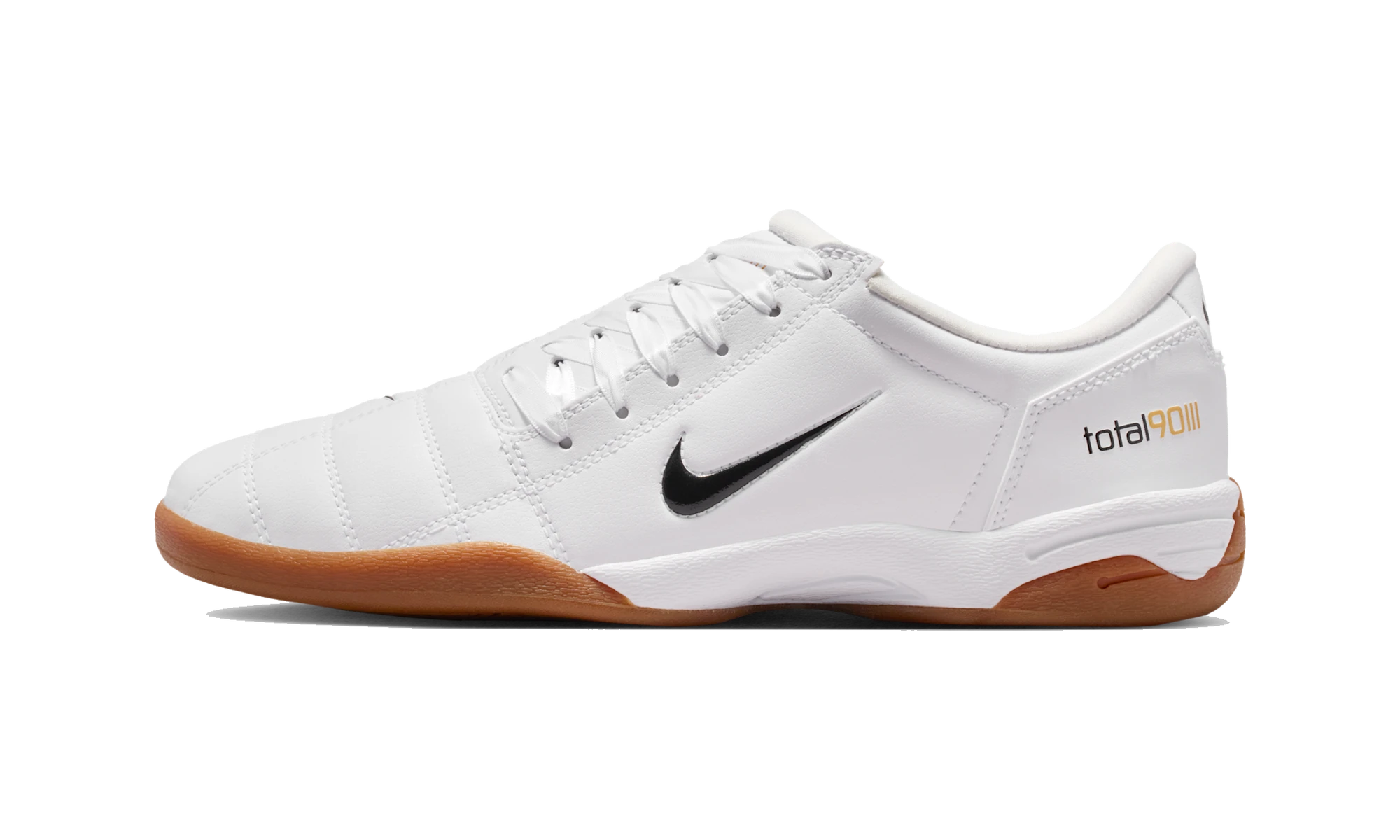 Nike Total90 White/Gum Medium Brown/Metallic Gold/Black