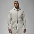 Air Jordan Sport Hoop Fleece Dri-FIT Full-Zip Hoodie Grey Heather/Black