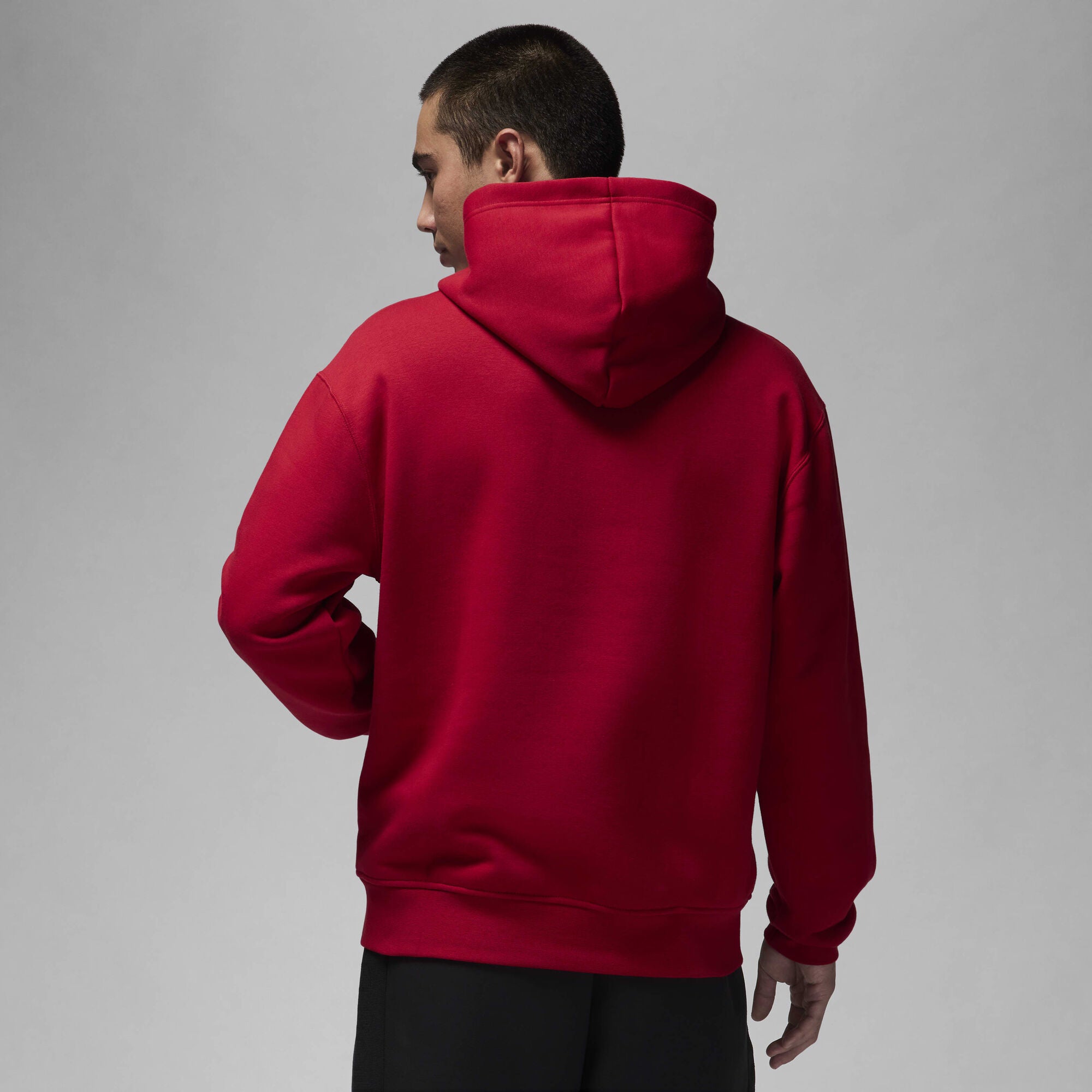 Air Jordan Jumpman 'Chimney' Fleece Pullover Hoodie Gym Red/Black - Sneak