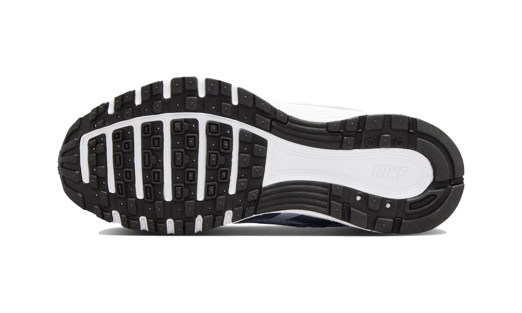 Nike P-6000 White/Metallic Silver/Black