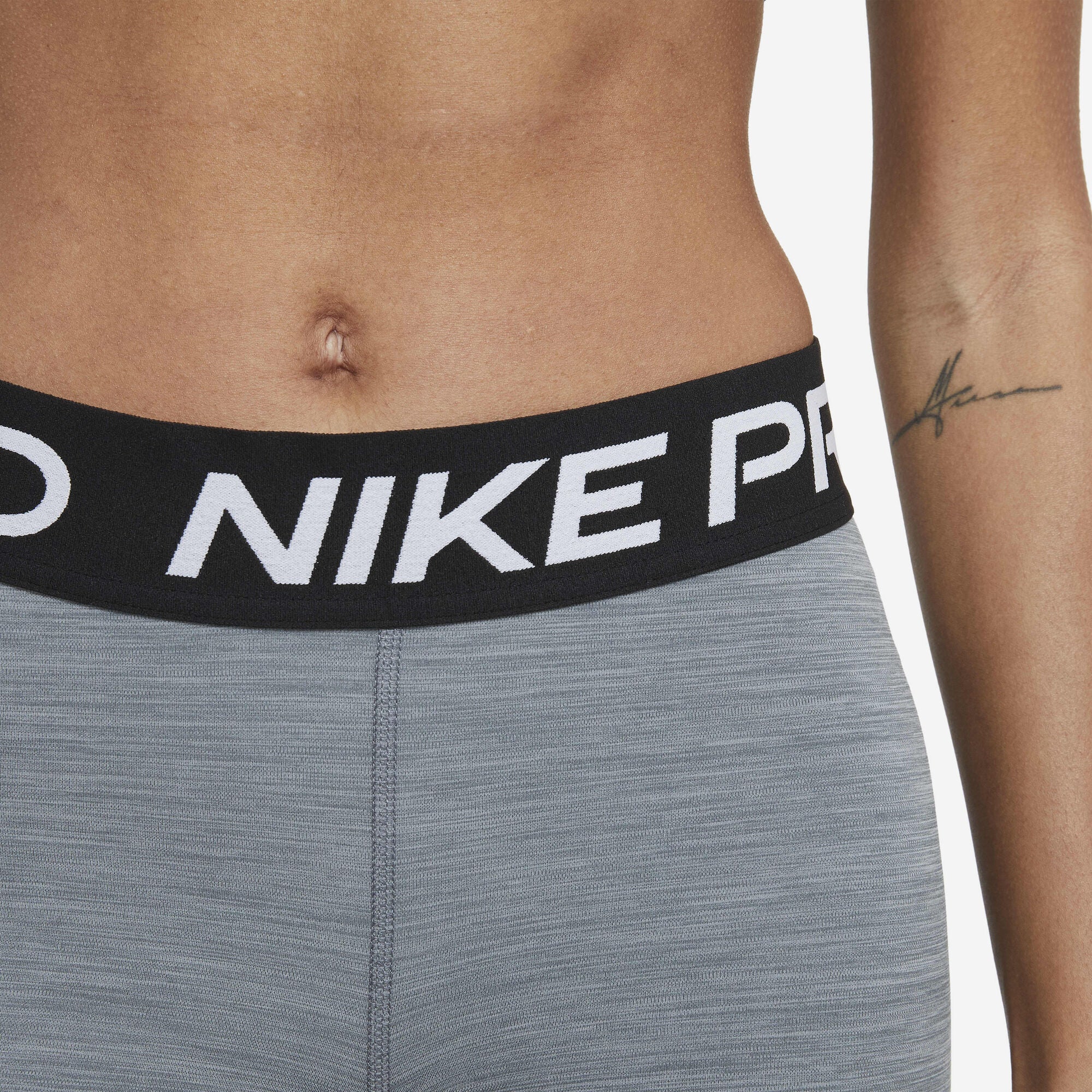 Nike Pro 8cm (approx.) Shorts Smoke Grey/Heather/Black/Black