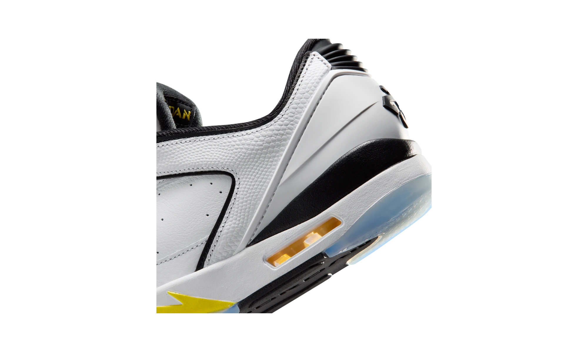 Air Jordan Sixty Plus Low White/Tour Yellow/Black