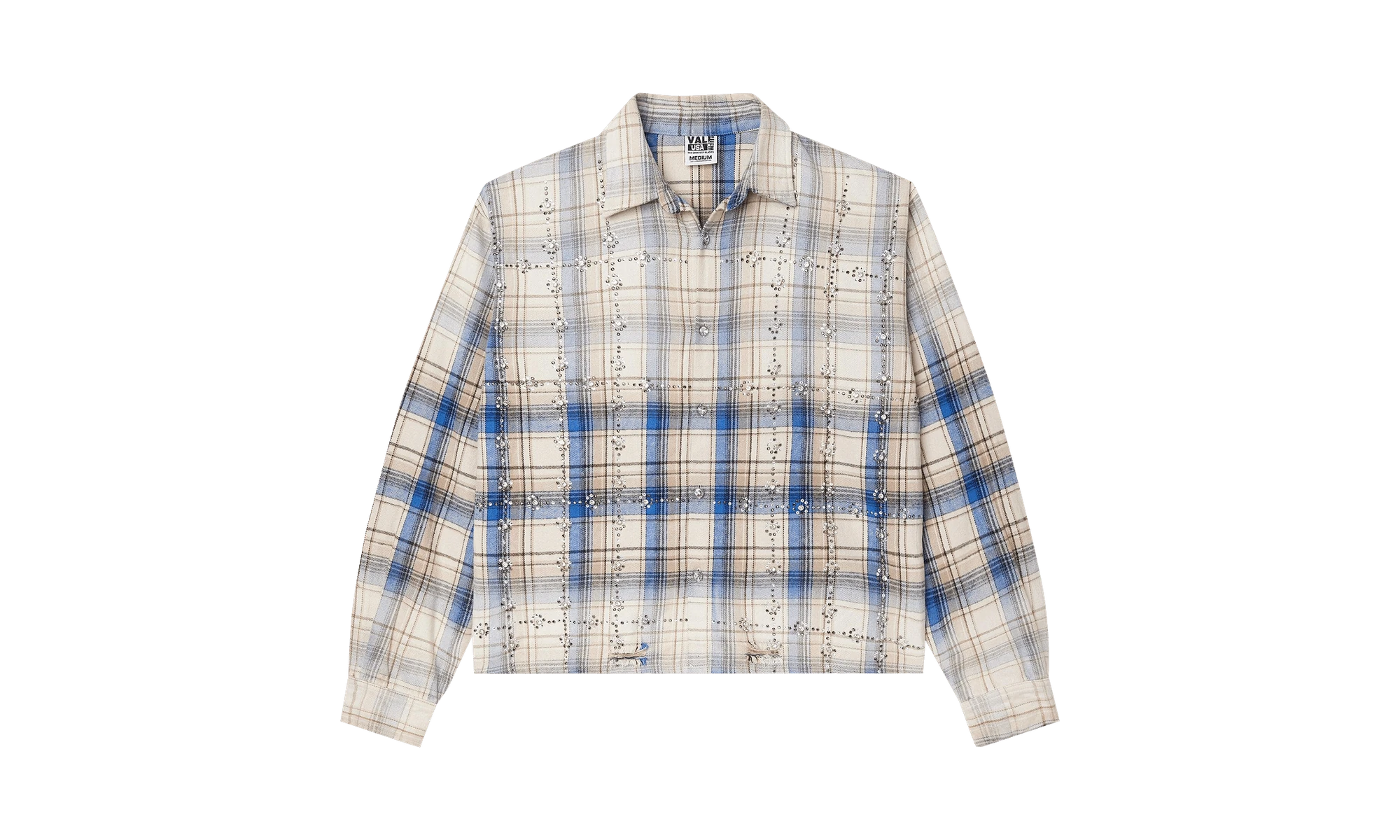 Vale Forever Skyfall Flannel Cream/Blue