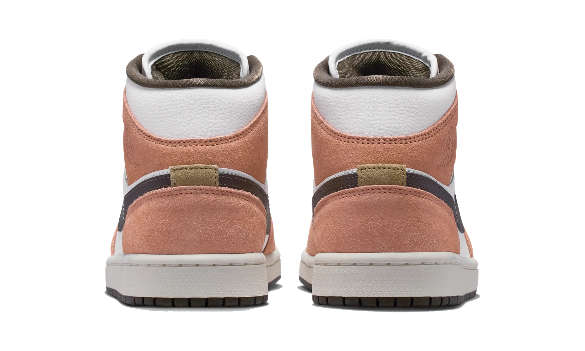 Air Jordan 1 Mid Sail/Light Cognac/Filbert/Dark Hazel