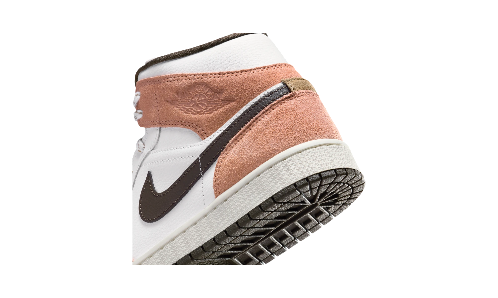 Air Jordan 1 Mid Sail/Light Cognac/Filbert/Dark Hazel