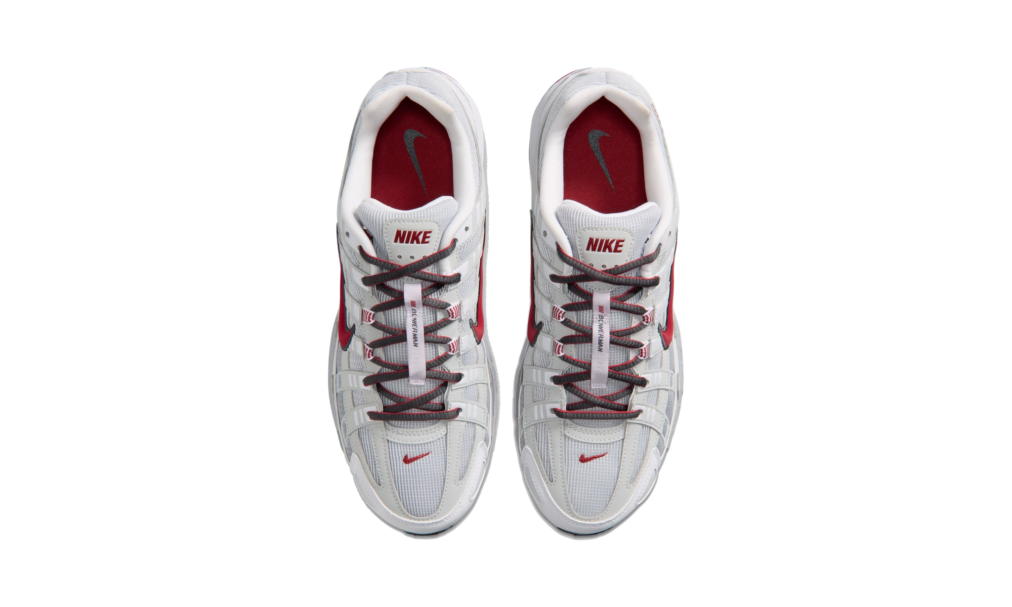 Nike P-6000 White/Pure Platinum/Wolf Grey/Dune Red