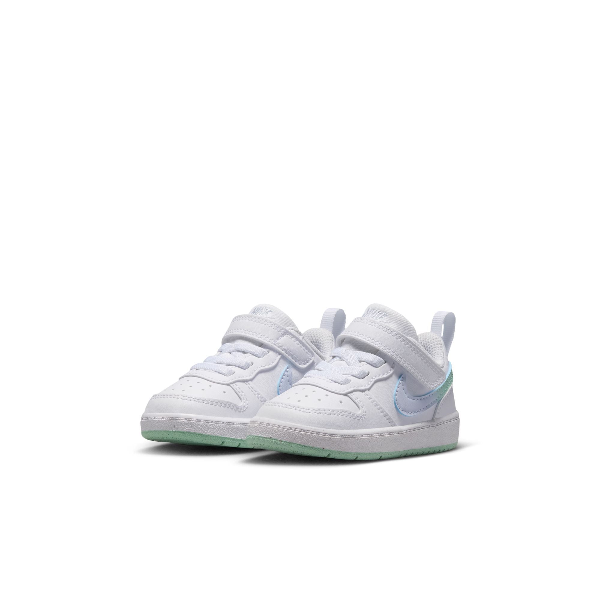 Nike Court Borough Low White/Arctic Green/Football Grey