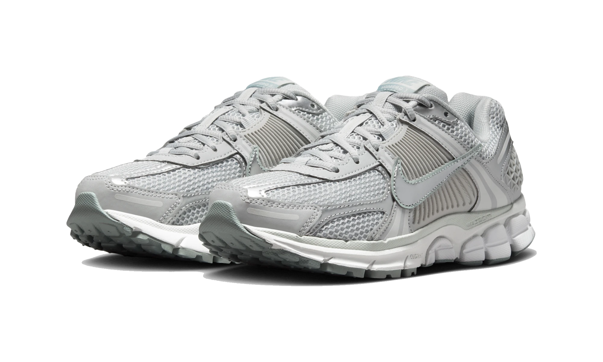 Nike Zoom Vomero 5 shoes with reflective accents Grey Fog/Off-White/Spruce Aura/Grey Fog