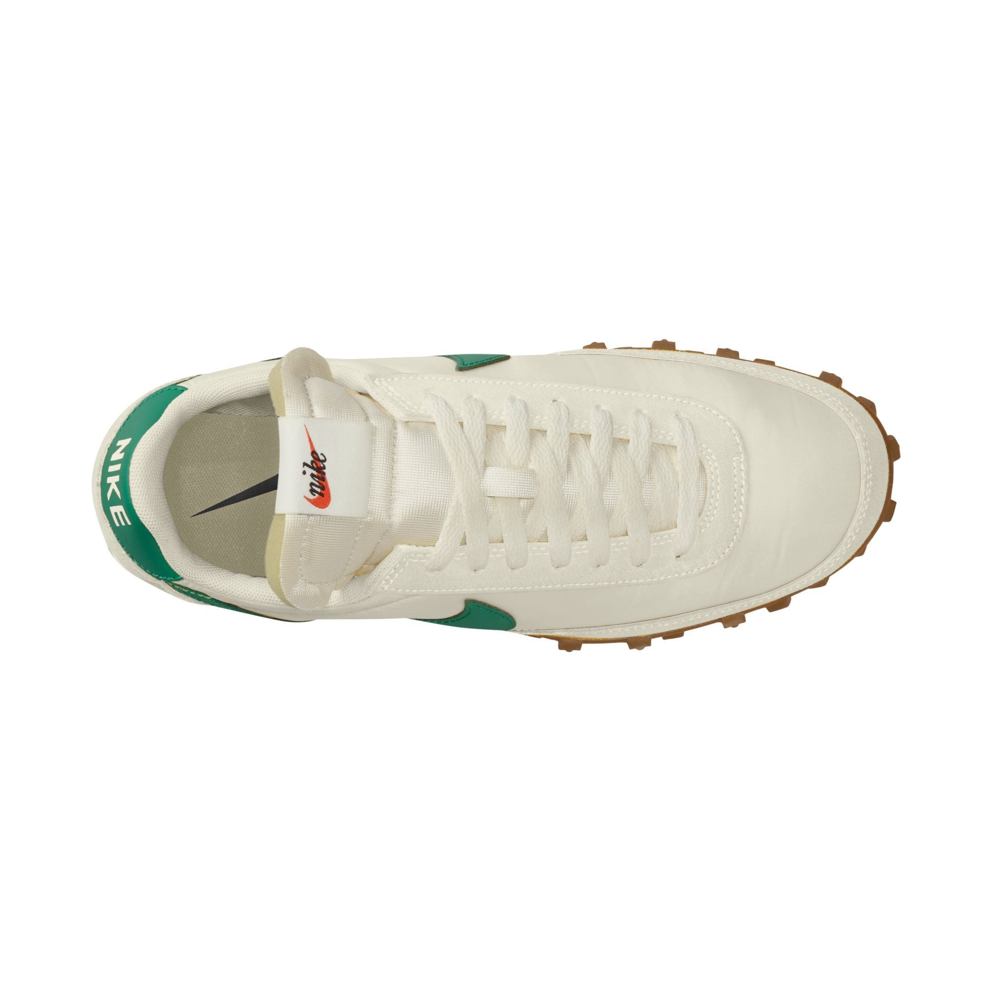 Nike Waffle Racer Sail/Pine Green/Beach/Gum Medium Brown