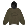 Fear of God Essentials Nylon Fleece Hoodie Ink/Jet Black
