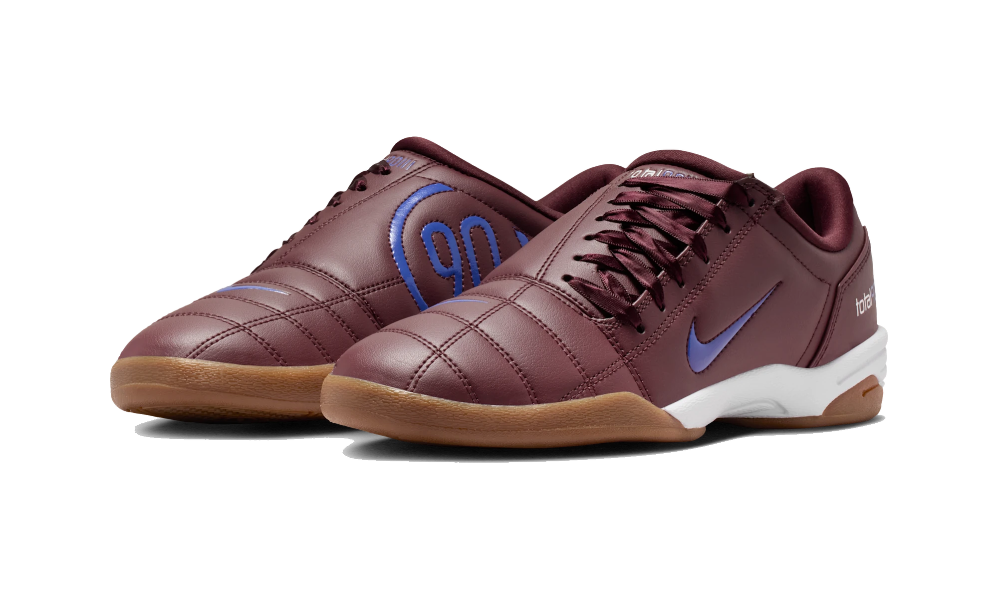 Nike Total90 Burgundy Crush/White/Gum Medium Brown/Lapis