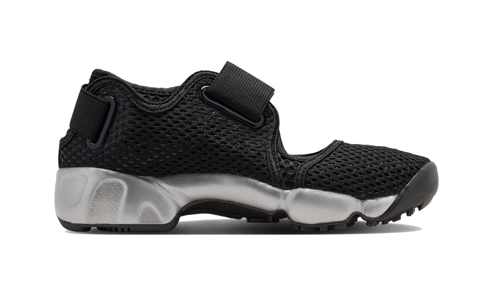 Nike Rift 2 SE Big/Younger Kids' Shoes Black/Metallic Silver
