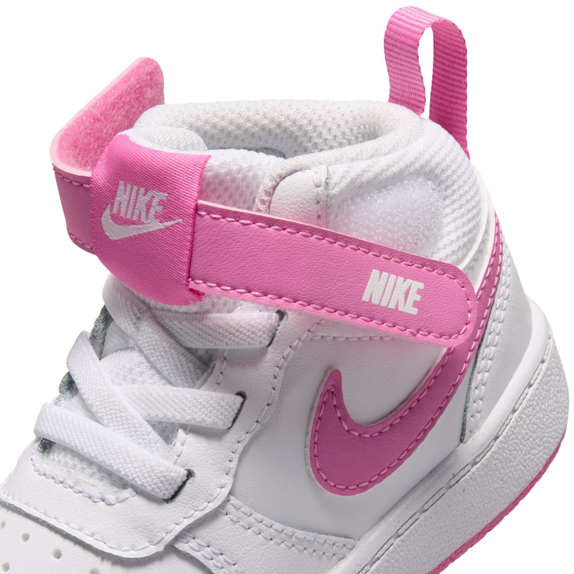 Nike Court Borough Mid 2 White/Playful Pink
