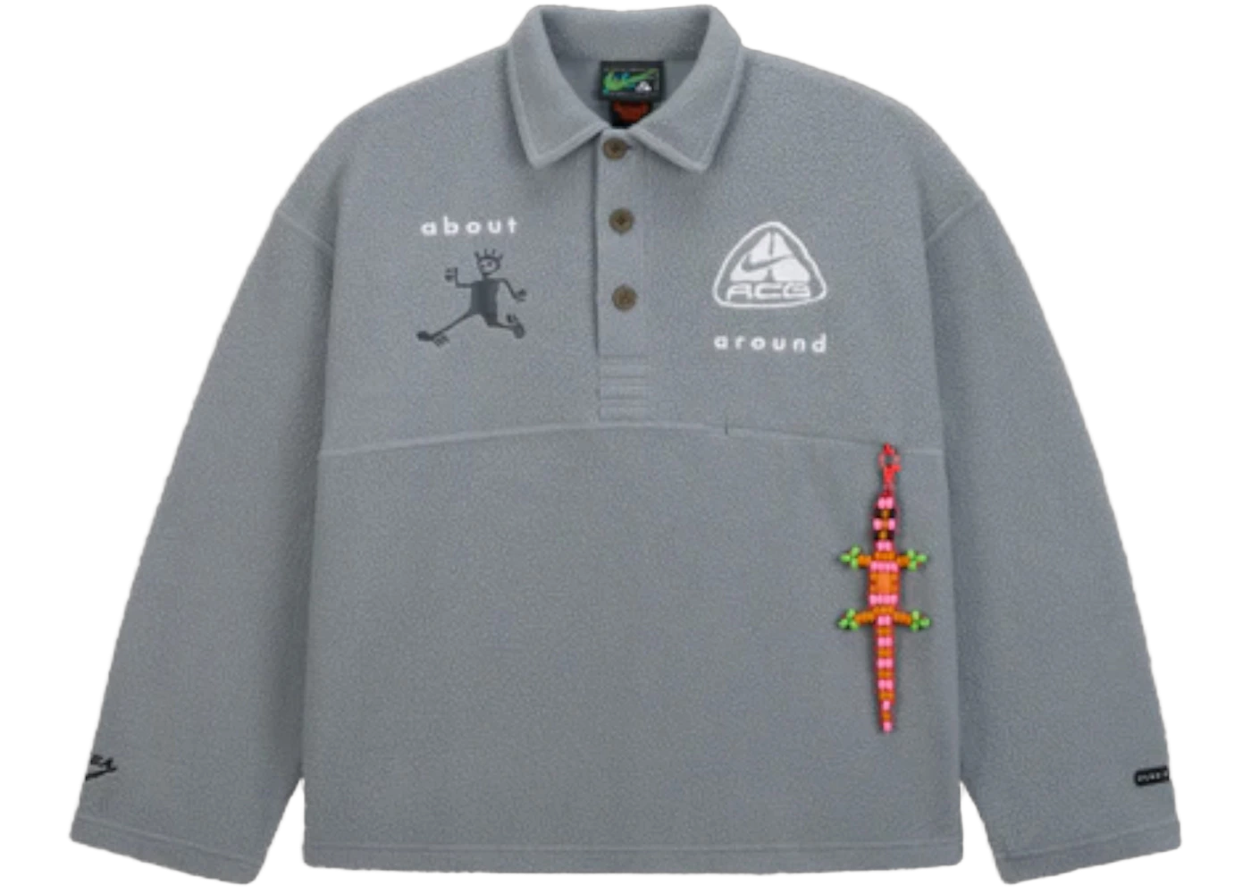 Nike ACG x CPFM L/S Polo Grey