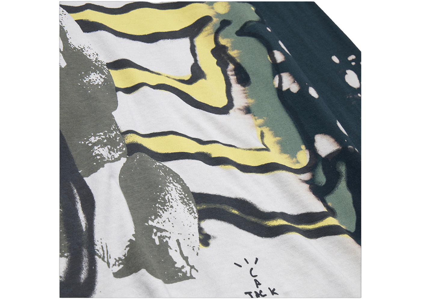 Travis Scott Cactus Jack + Kaws For Fragment L/S Tee Multi Grey