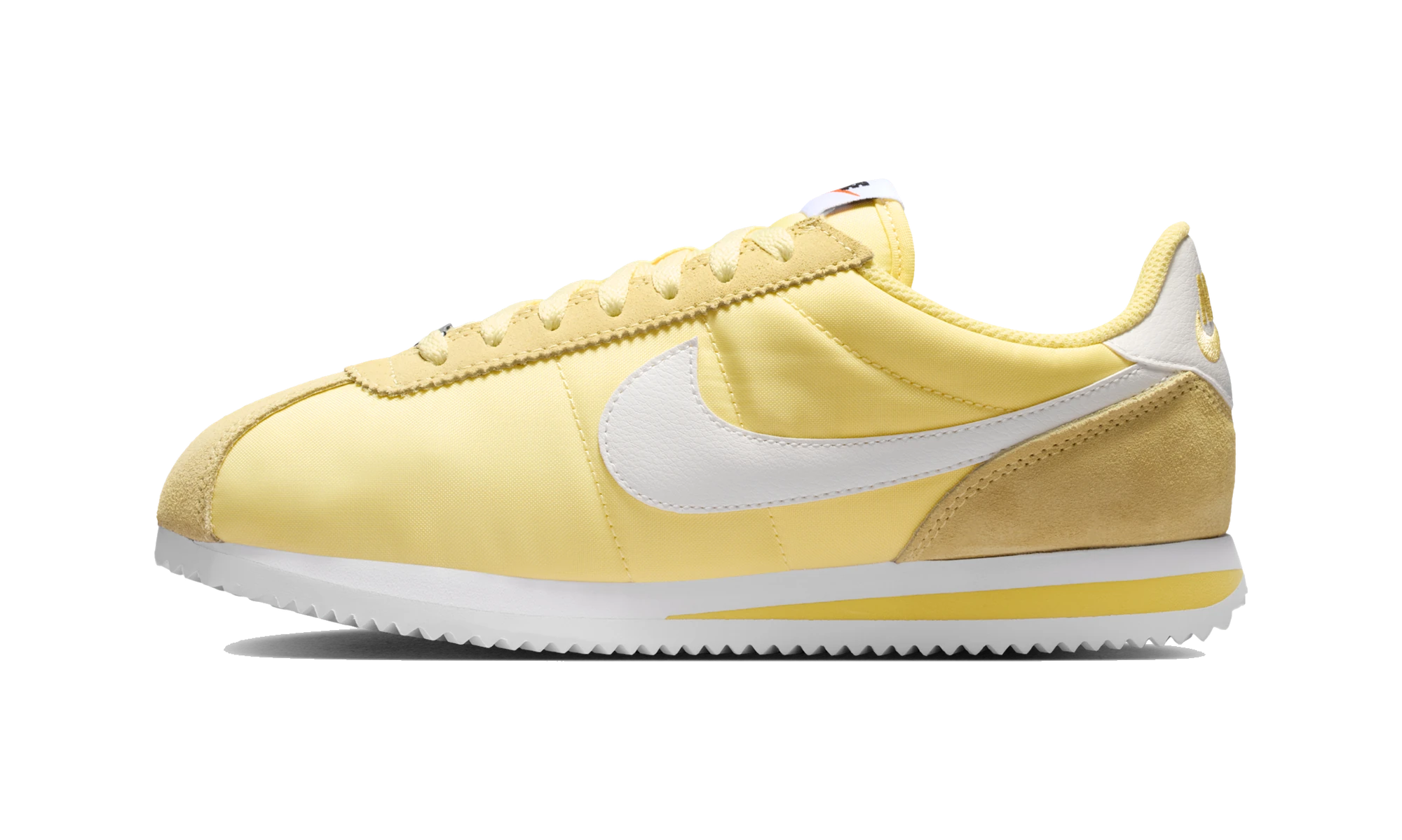 Nike Cortez Textile Soft Yellow/Sail/White/Safety Orange