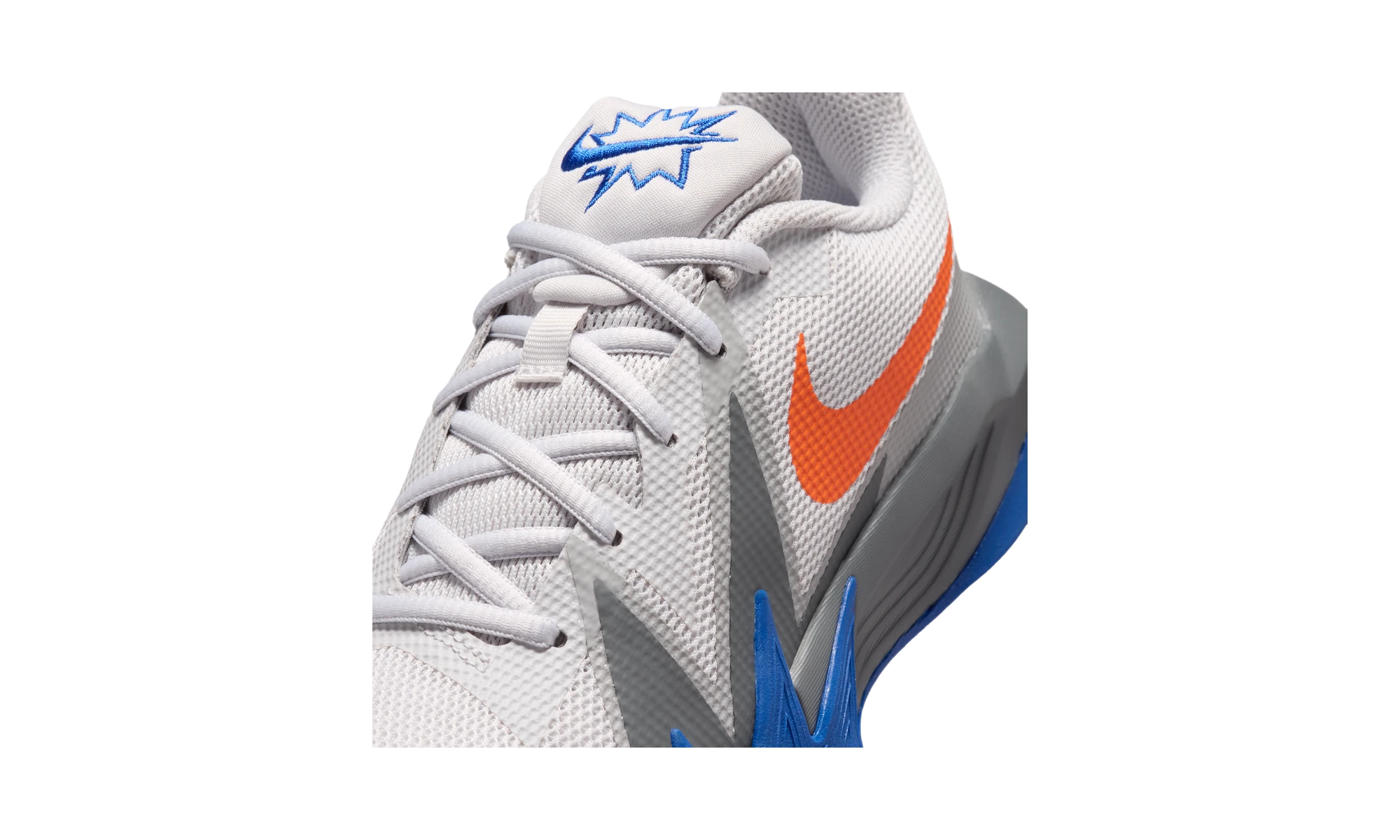 Nike S.T. Dynamite Basketball Shoes Vast Grey/Light Smoke Grey/Smoke Grey/Safety Orange
