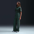 Nike Sportswear Everything Wovens Mid-Rise Open-Hem Trousers Vintage Green/Sail
