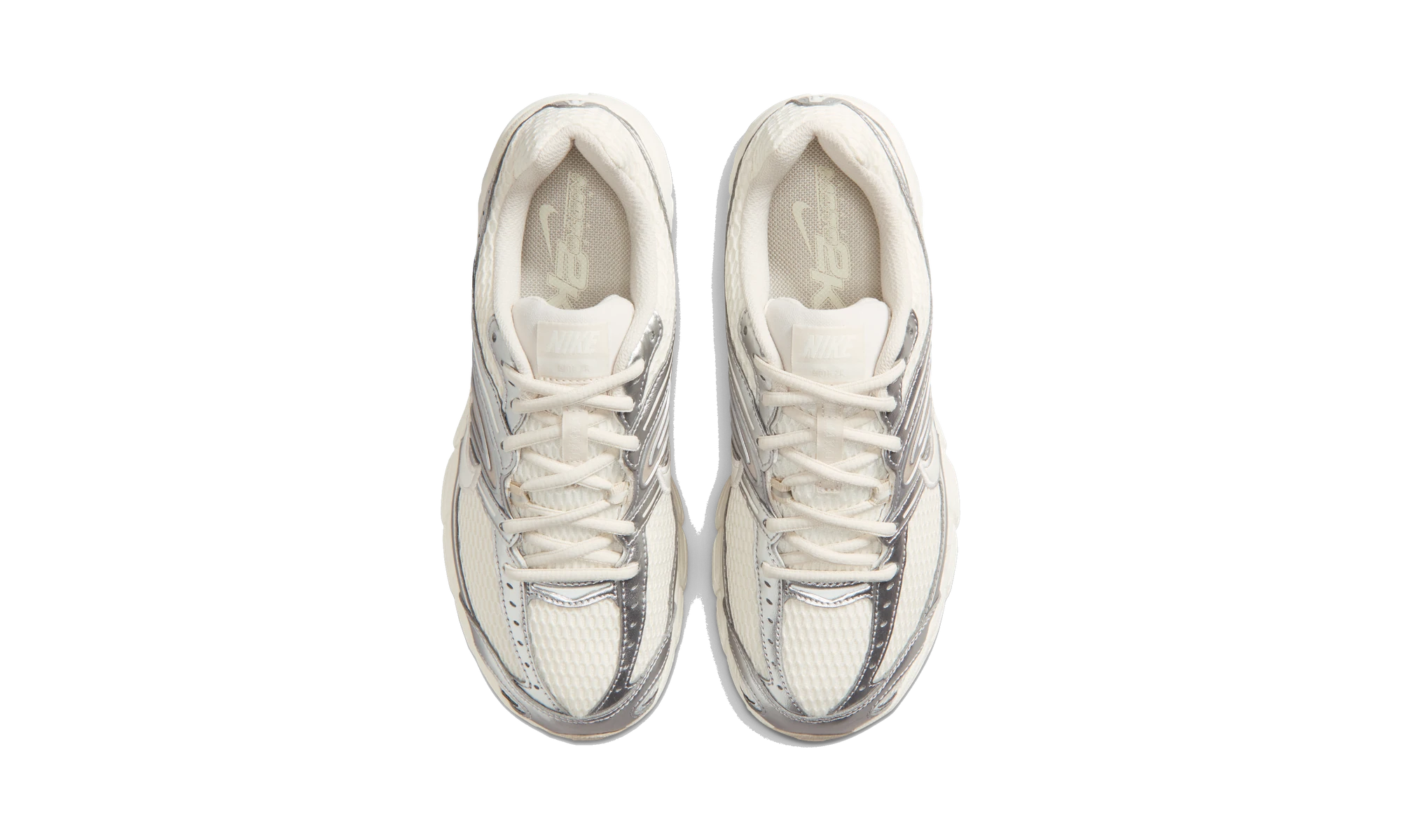 Nike Air Max Moto 2K shoes with reflective accents Pale Ivory/Metallic Silver/Light Orewood Brown/Sail