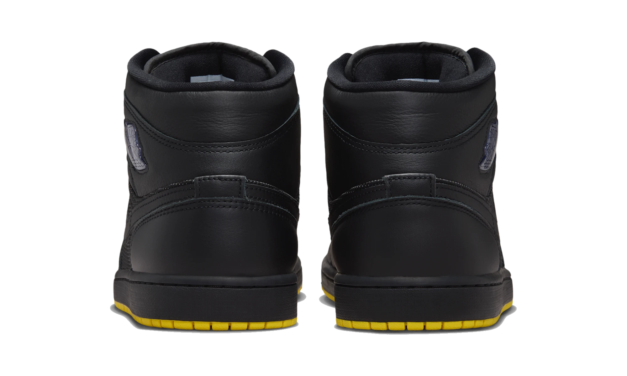 Air Jordan 1 Mid SE Black/Opti Yellow/Silver