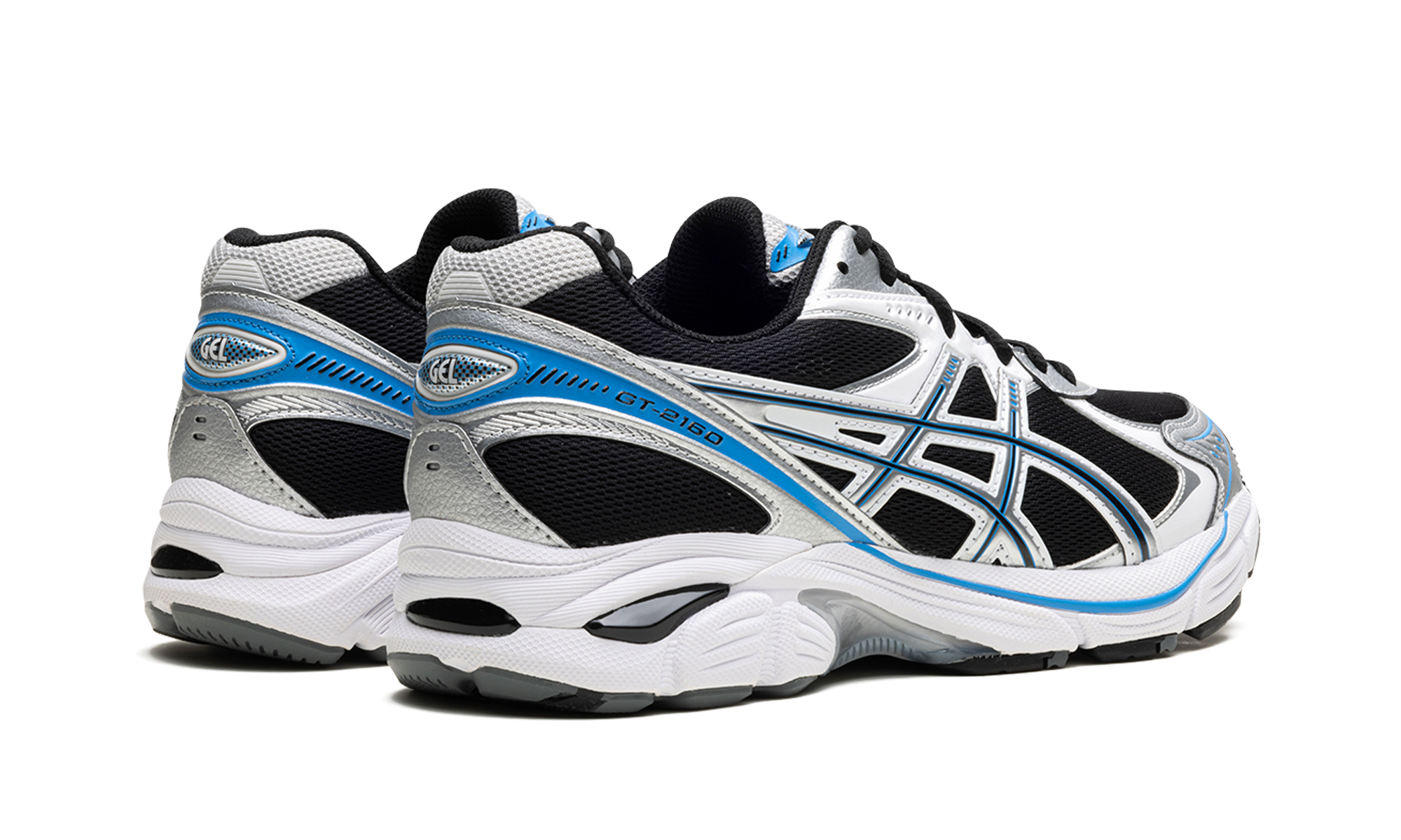 ASICS GT-2160 Black Pure Silver Bright Blue