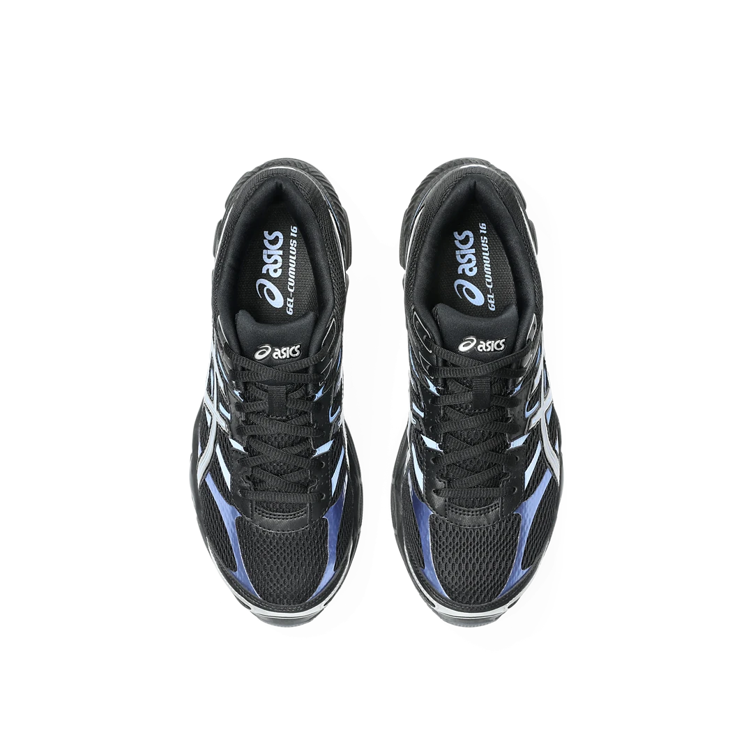 ASICS Gel-Cumulus 16 Black Pure Silver Blue