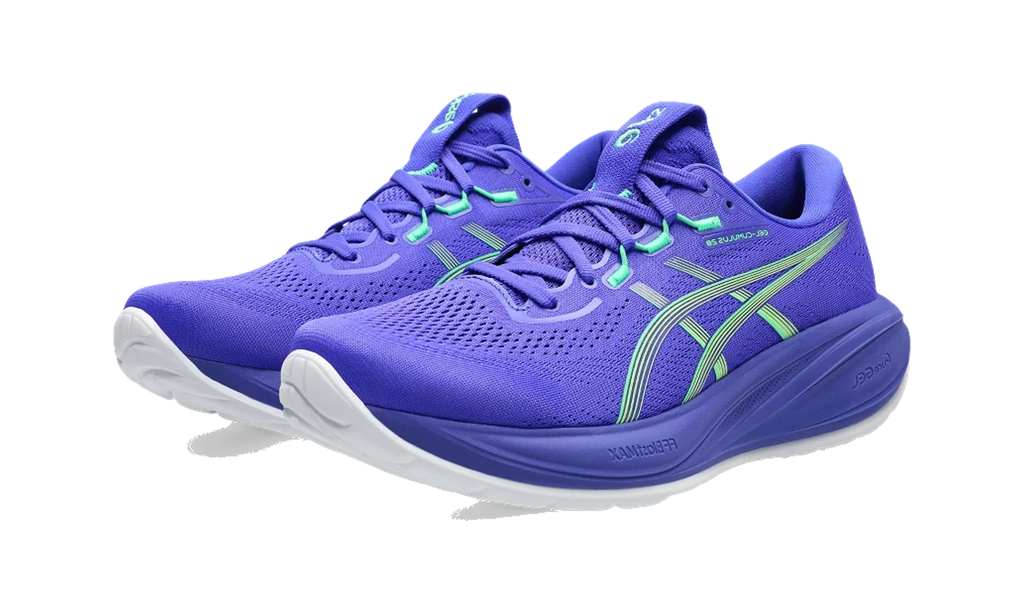 ASICS Gel-Cumulus 28 Cobalt Burst Illuminate Green