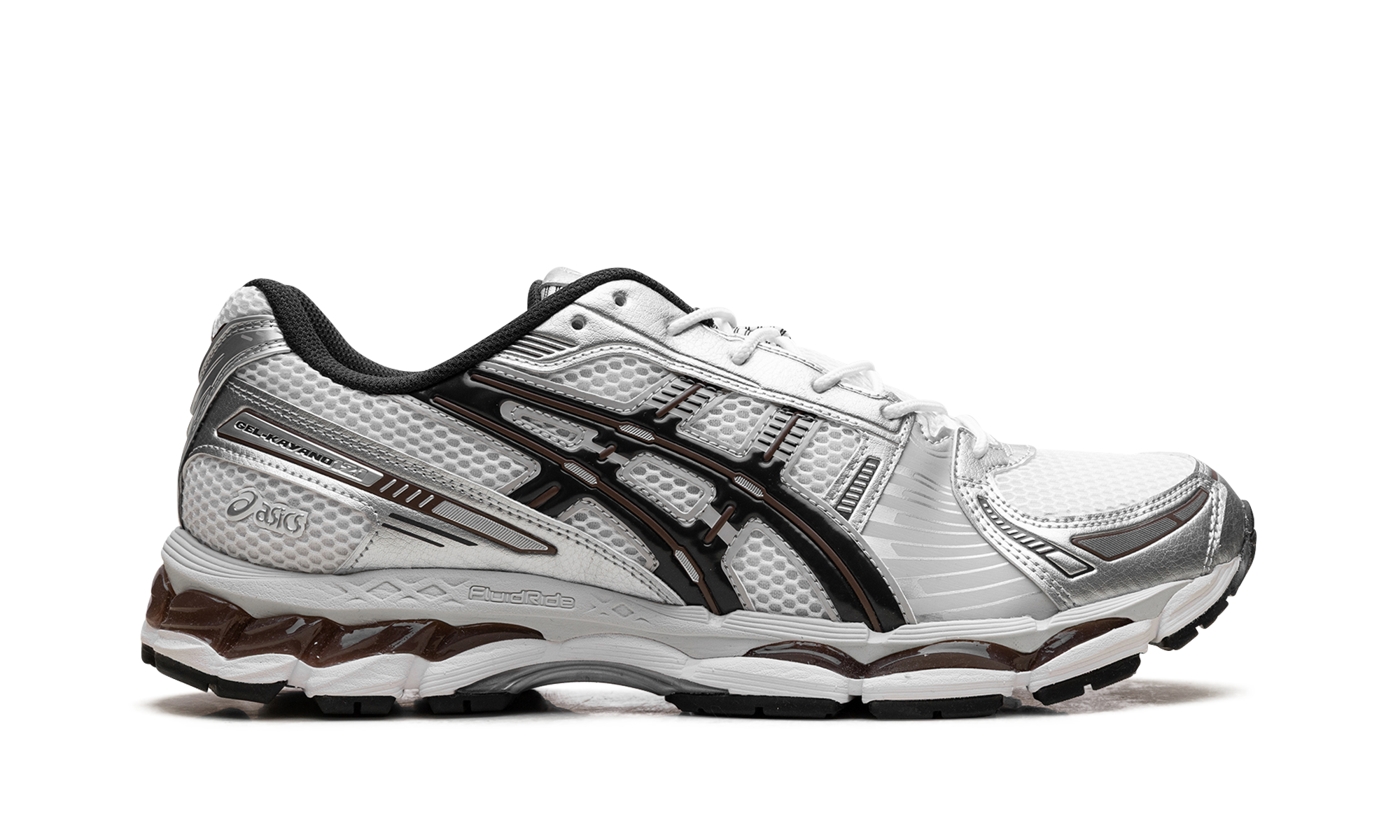 ASICS Gel-Kayano 12.1 White Graphite Grey Brown