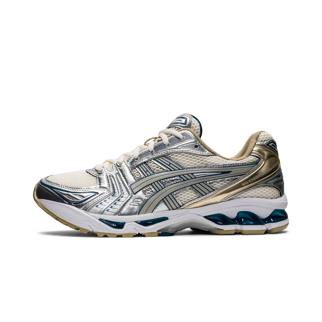 ASICS Gel-Kayano 14 Cream Pure Silver Champagne, Cream/Pure Silver (1201A019-105)