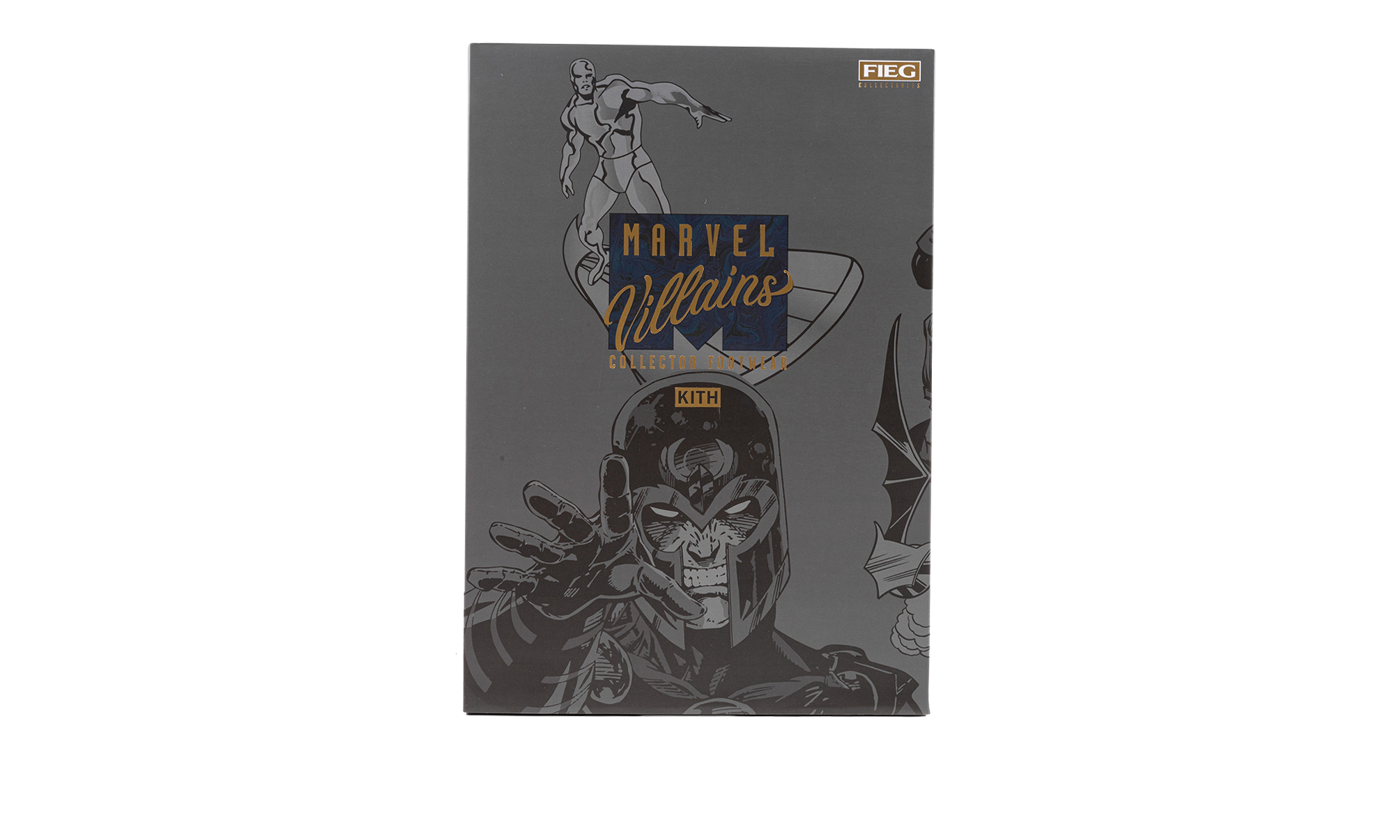 ASICS Gel-Kayano 14 Kith Marvel Villains Silver Surfer Sealed Box (Comic Included)