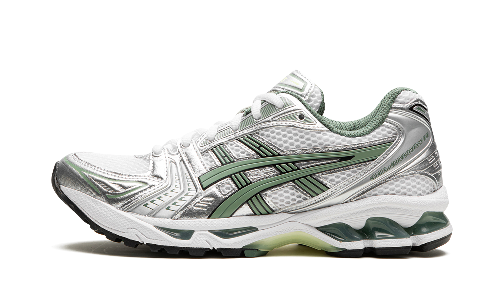 ASICS Gel-Kayano 14 White Pure Silver Slate Grey Sage