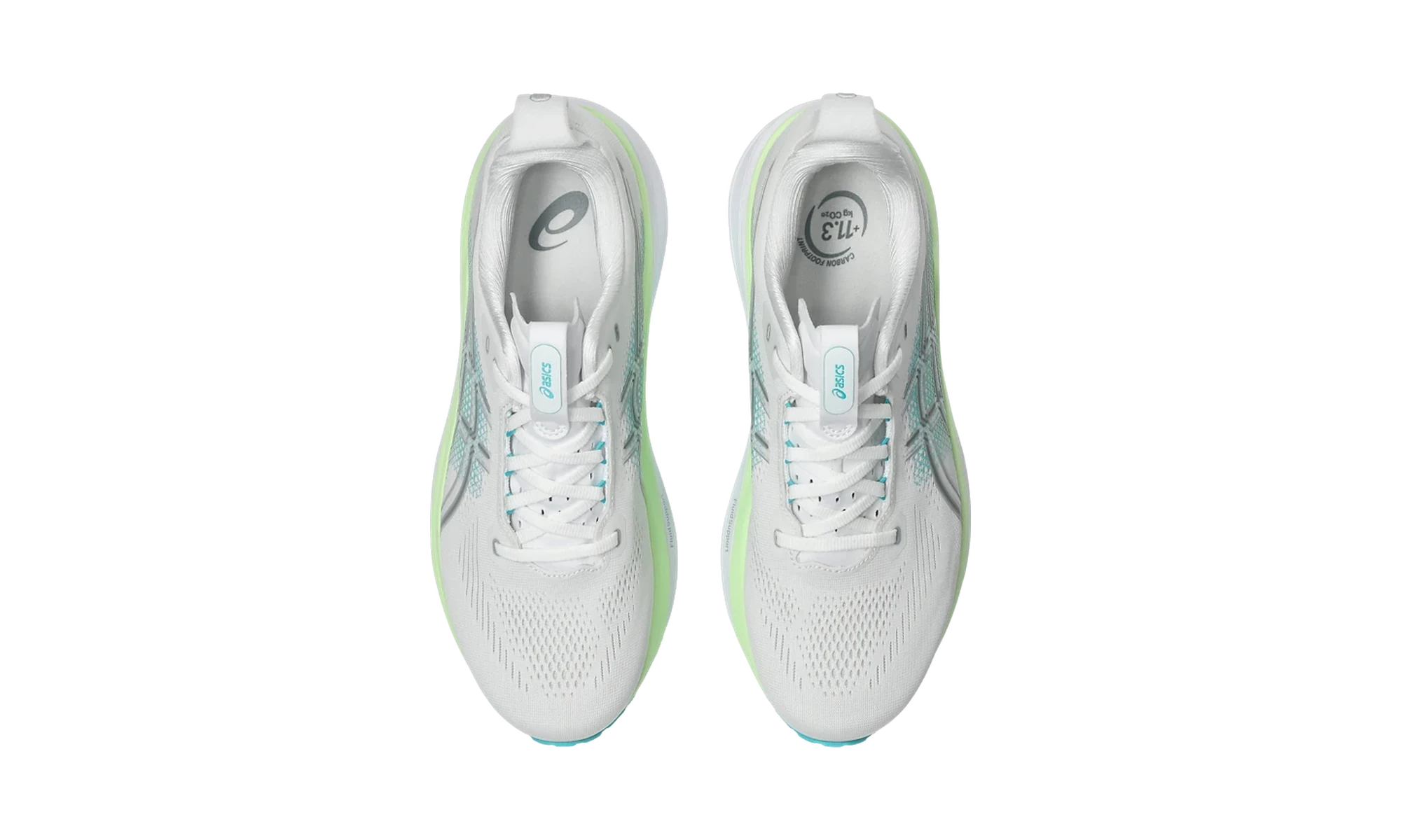 ASICS Gel-Kayano 33 White Energy Aqua
