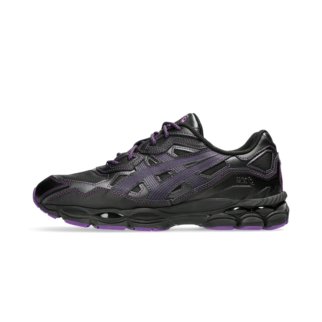ASICS Gel-NYC Needles Black Purple, Black/Black (1201B008-001)