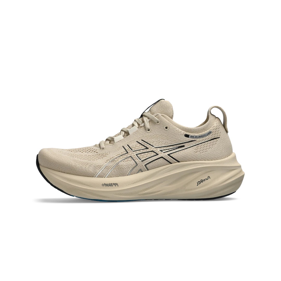 ASICS Gel-Nimbus 26 Feather Grey Black, Feather Grey/Black (1011B794-021)