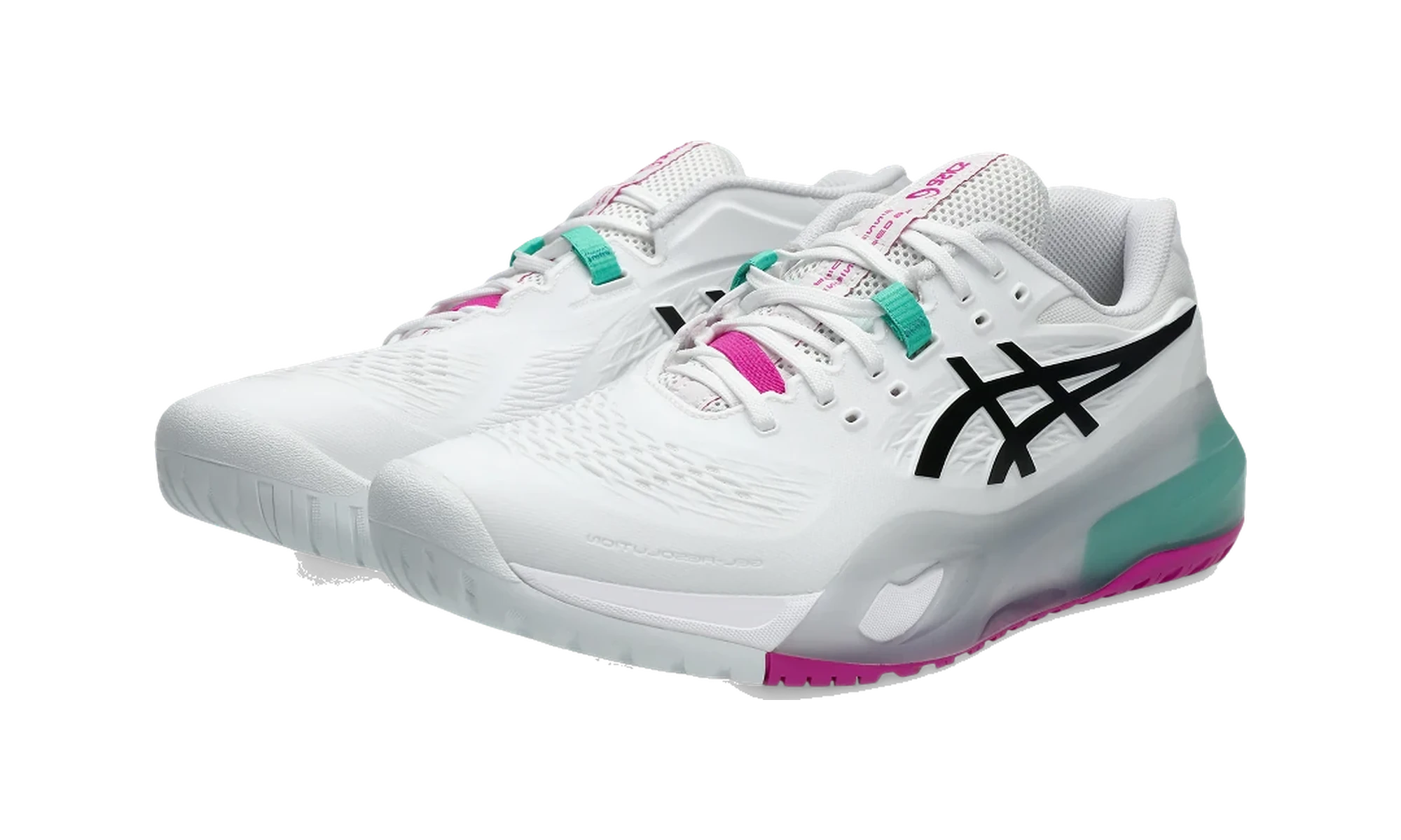 ASICS Gel-Resolution X White Aurora Green