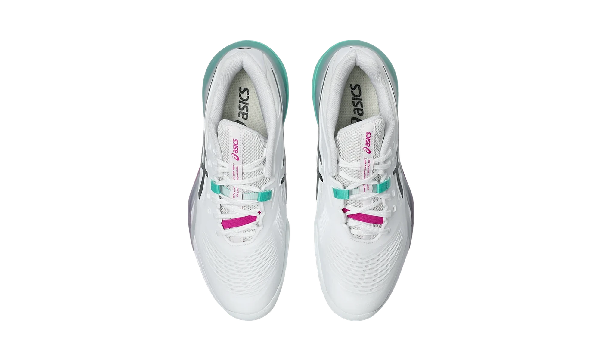 ASICS Gel-Resolution X White Aurora Green