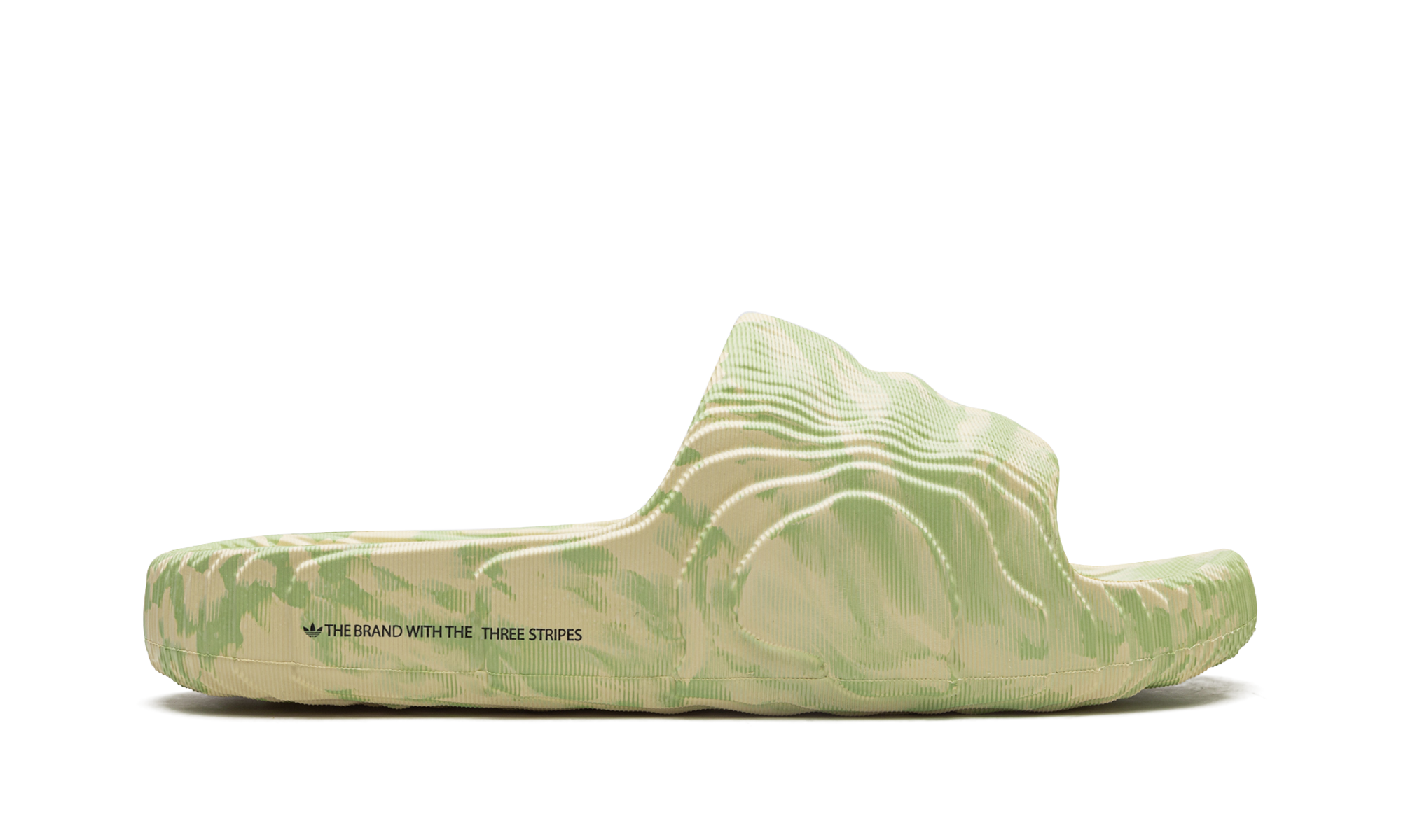 Adidas Adilette 22 Slides Magic Lime St Desert Sand